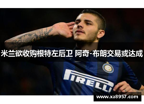 米兰欲收购根特左后卫 阿奇-布朗交易或达成